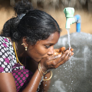 5$ donation to Water.org - Provides a lasting access to safe water for one person in the developing world. - AQUAOVO