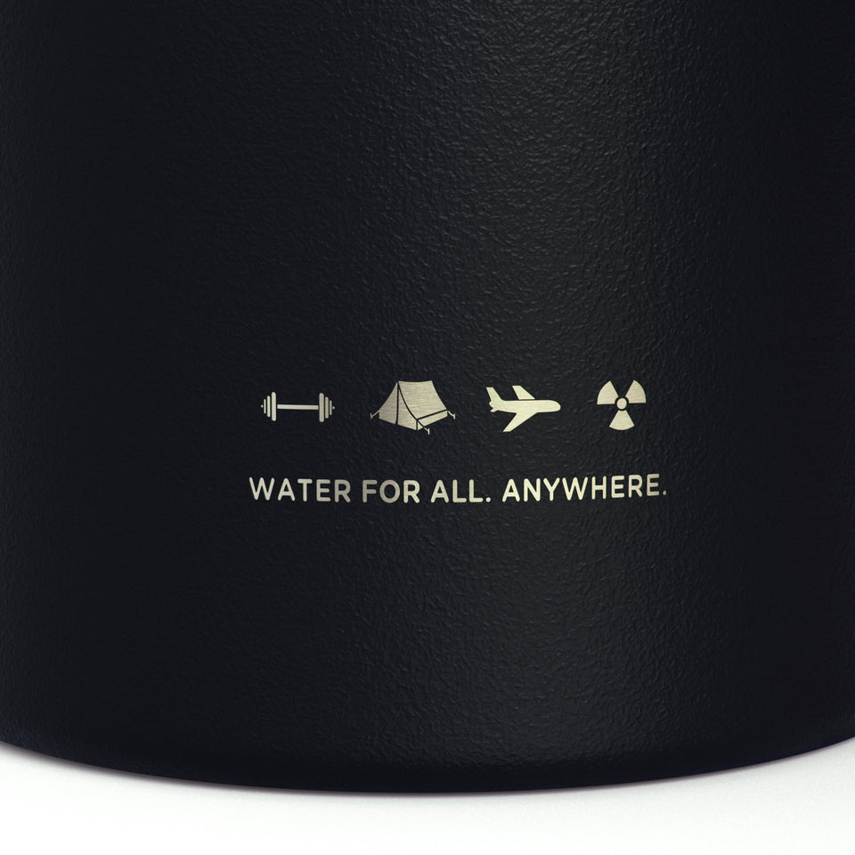 Bouteille de filtration d'eau Alter Ego Frio - Extérieur (99.99%) - AQUAOVO